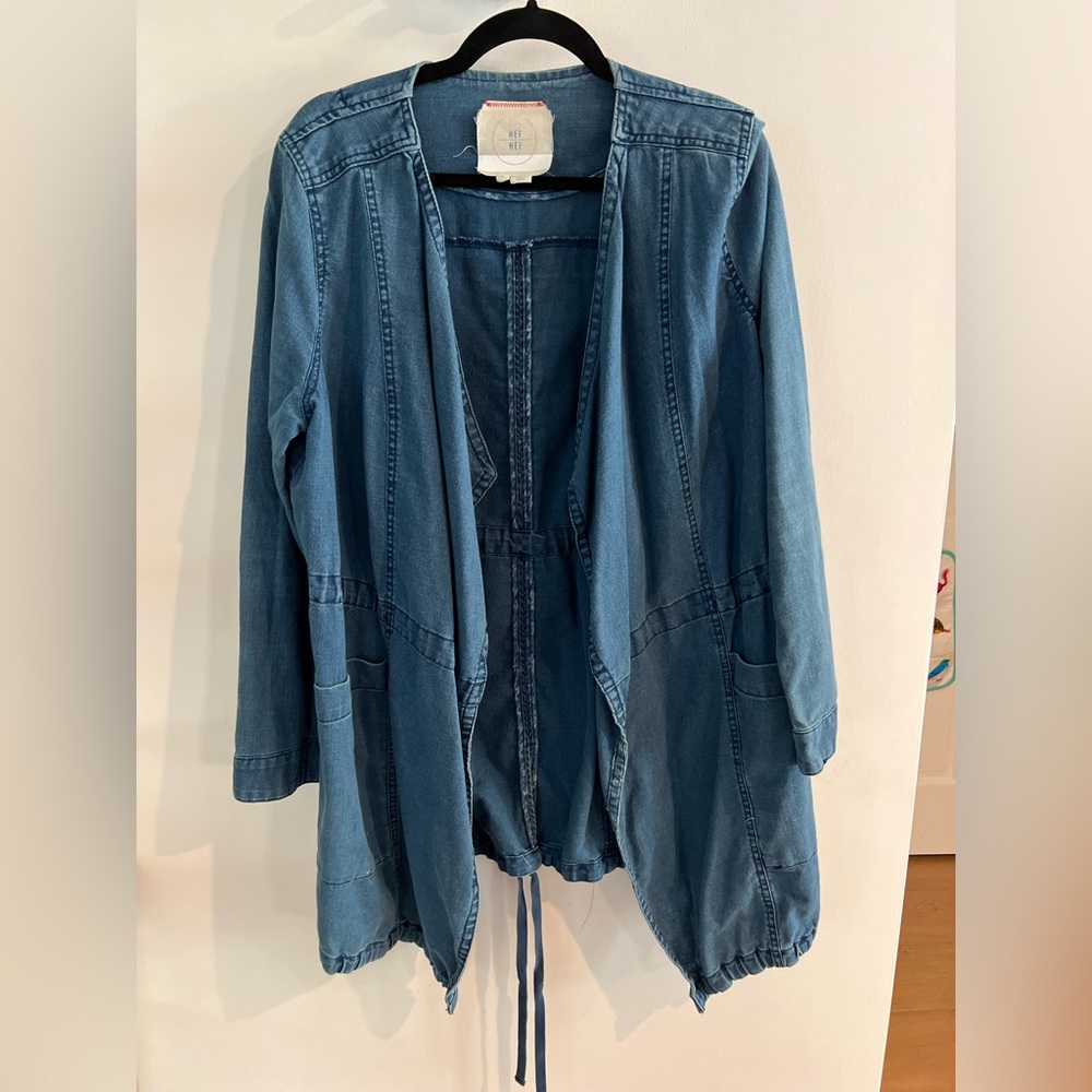 Anthropologie Hei Hei Drapey Jacket